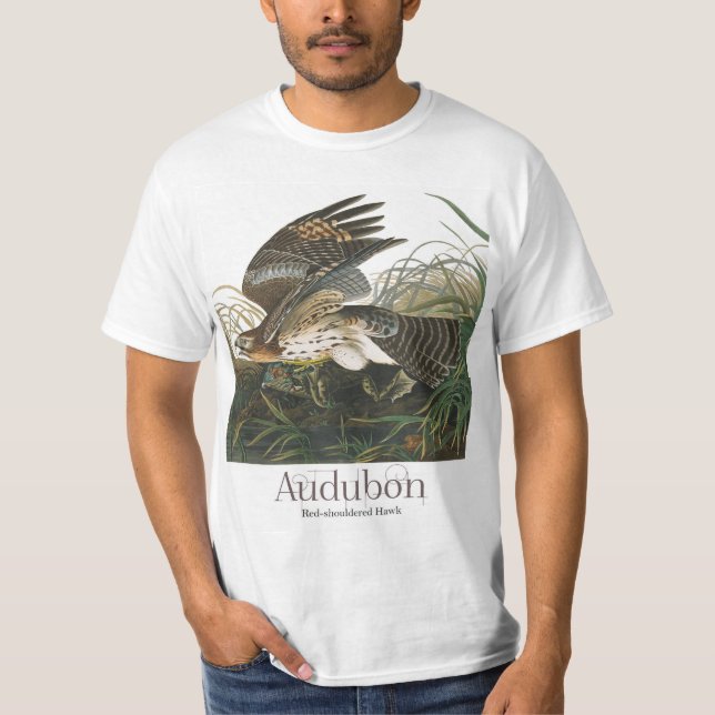 T-shirt Buse à épaulettes par John James Audubon (Devant)