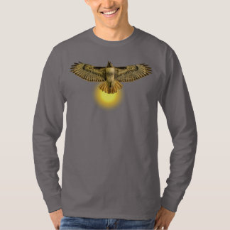T-shirt Buse à queue rousse volant vers le soleil