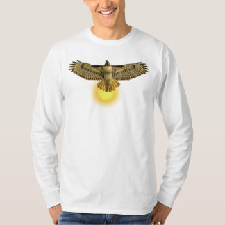 T-shirt Buse à queue rousse volant vers le soleil