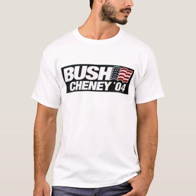 T-shirt Bush/Cheney 2004 (Devant)