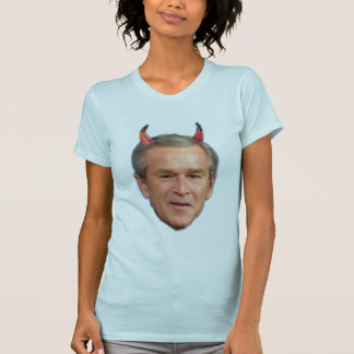T-shirt Bush - diable, Cheney - diable
