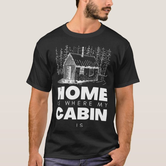 T-shirt Bushcraft Cabin Bushcraft Gear and Bushcraft Tools (Devant)