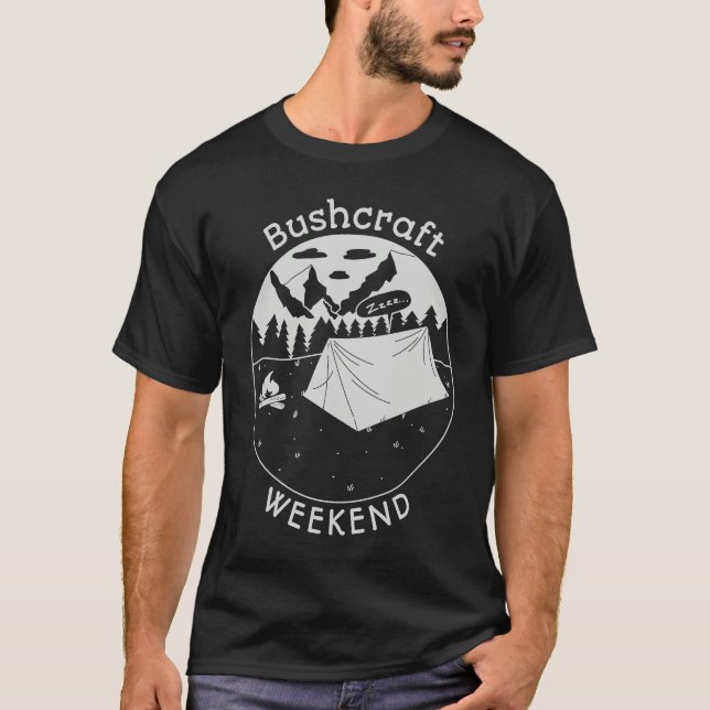 T-shirt Bushcraft Weekend (Devant)