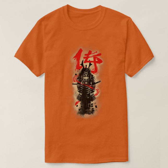 T-shirt Bushido Code Samurai Japan Premium (Design devant)