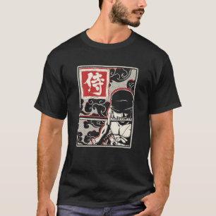 T-shirt Bushido Code Samurai Pirates Anime Japonais Warrio