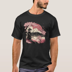 T-shirt Bushido Japon Rétro Samouraï Épées Vintage Guerrie