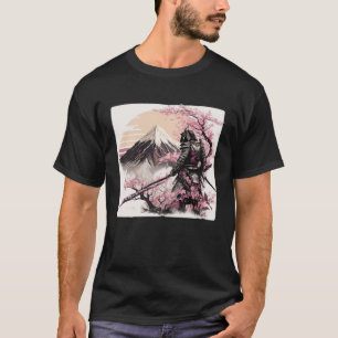 T-shirt Bushido Vintage Samurai Japonais guerrier Retro Sw