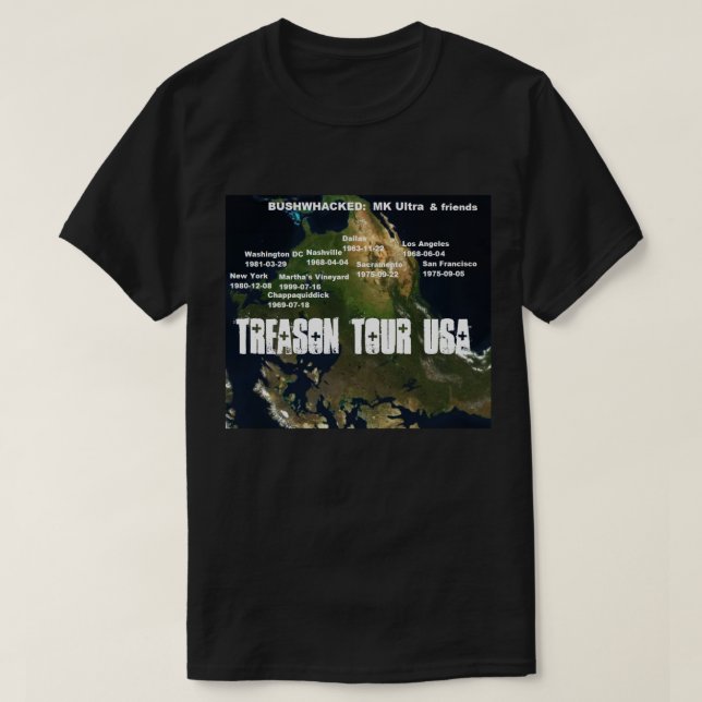 T-shirt Bushwhacked USA (Design devant)
