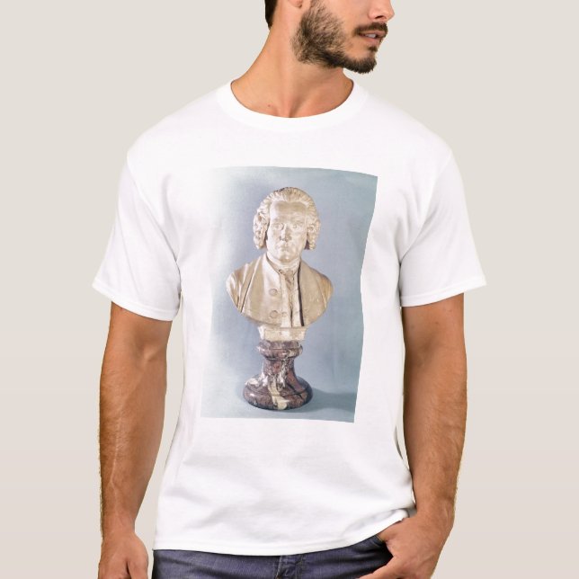 T-shirt Buste de Jean-Jacques Rousseau (Devant)