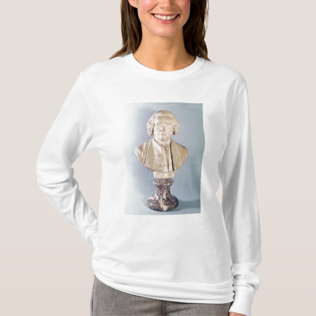 T-shirt Buste de Jean-Jacques Rousseau (Devant)