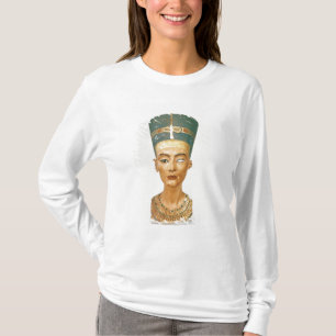 T-shirt Buste de la Reine Nefertiti, vue de face, du
