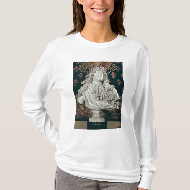 T-shirt Buste de Louis XIV 1686 (Devant)