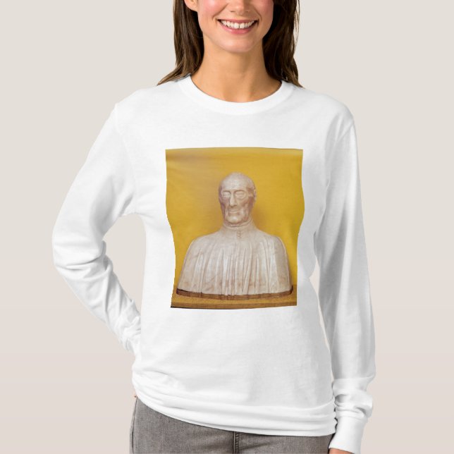 T-shirt Buste de marbre de Giovanni Chellini (Devant)