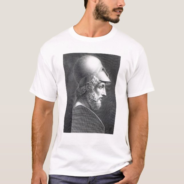 T-shirt Buste de Pericles, gravé par Giuseppe Cozzi (Devant)