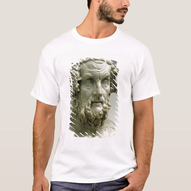 T-shirt Buste de portrait de Homer (Devant)