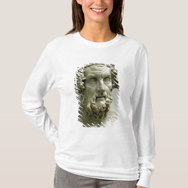 T-shirt Buste de portrait de Homer (Devant)