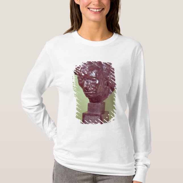 T-shirt Buste de portrait de Ludwig van Beethoven 1901 (Devant)
