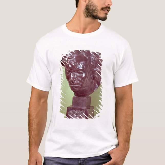 T-shirt Buste de portrait de Ludwig van Beethoven 1901 (Devant)