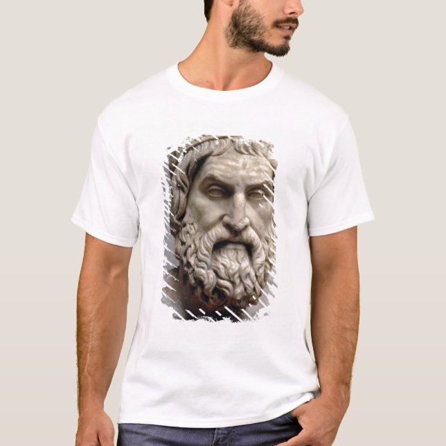 T-shirt Buste de portrait de Sophocles (Devant)