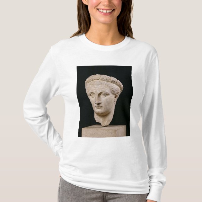 T-shirt Buste d'empereur Claudius de Thasos (Devant)