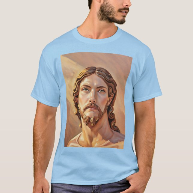 T-shirt BUSTE DU CHRIST SAUVEUR par MICHELANGELO 2026 (Devant)