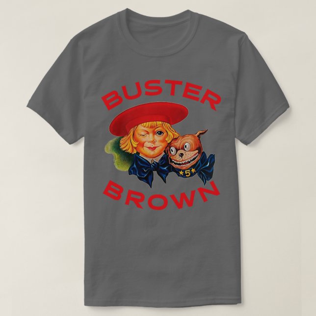 T-shirt Buster Brown (Design devant)