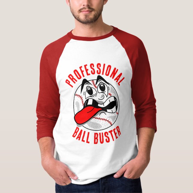 T-shirt Buster de balle professionnel (Devant)