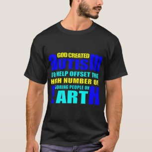 T-shirt but de l'autisme
