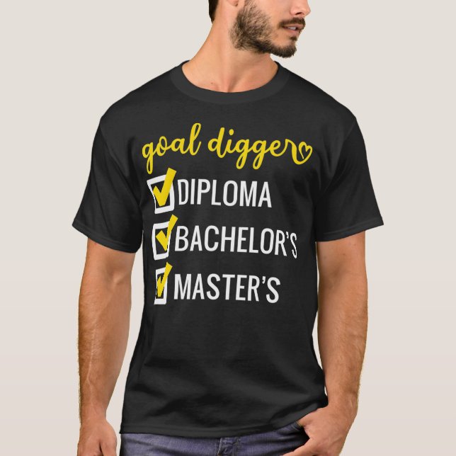 T-shirt But Digger Citations Inspirationnelles Masters Dip (Devant)