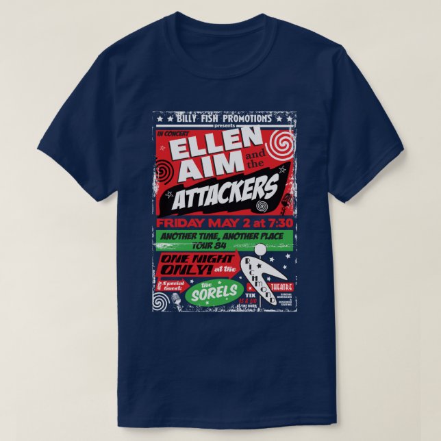 T-shirt But et les attaquants (Design devant)