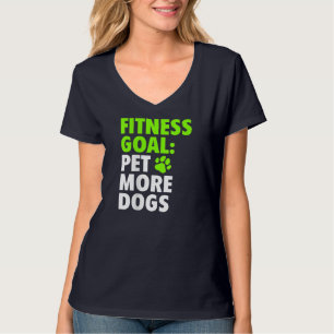 T-shirt But Fitness Pet Plus de chiens - Drôle et mignon a