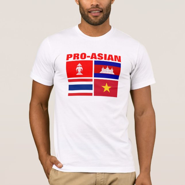 T-shirt BUTIN : 3 Pro-Asiatiques (Devant)
