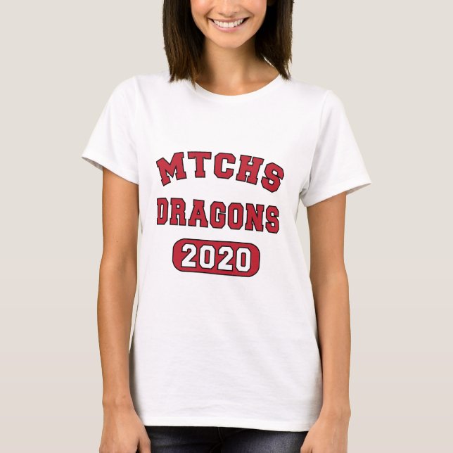 T-shirt Butin pour la classe de 2020 (Devant)