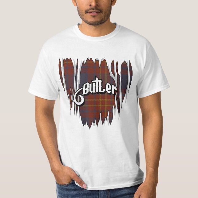 T-shirt Butler Tartan (Devant)