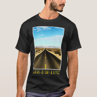T-shirt Buts de voyage de Wanderlust l'art sur mesure weab