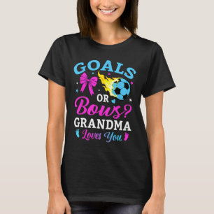 T-shirt Buts ou arcs Grand-mère t'aime Foot Genre Révèle