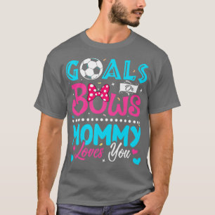 T-shirt Buts Ou Bows Drôle Maman Aime Vous Sexe Révéler