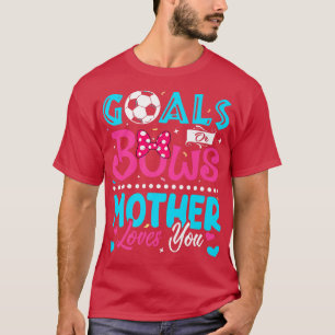 T-shirt Buts Ou Bows Drôle Mère Vous Aime Révéler Le Sexe