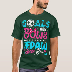 T-shirt Buts Ou Bows Drôle Pepaw Aime Vous Révéler Le Sexe