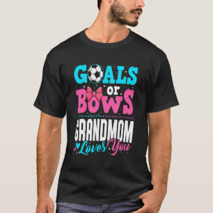 T-shirt Buts Ou Bows Grand-Mère Vous Aime Genre Reveal Par