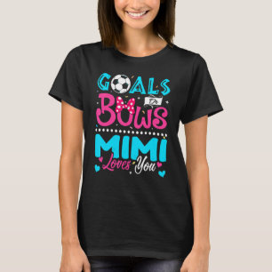 T-shirt Buts Ou Bows Mimi Vous Aime Sexe Révéler Bébé