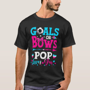 T-shirt Buts Ou Bows Pop Vous Aime Sexe Révéler Bébé