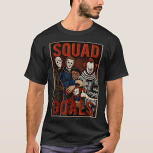 T-shirt Buts Squad Amusants Halloween Costume Horreur Cre