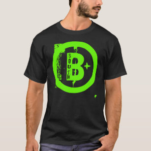 T-shirt Butte du sud grand B + Vert de néon de chemise