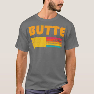 T-shirt Butte Montana Vintage Souvenir désorganisé