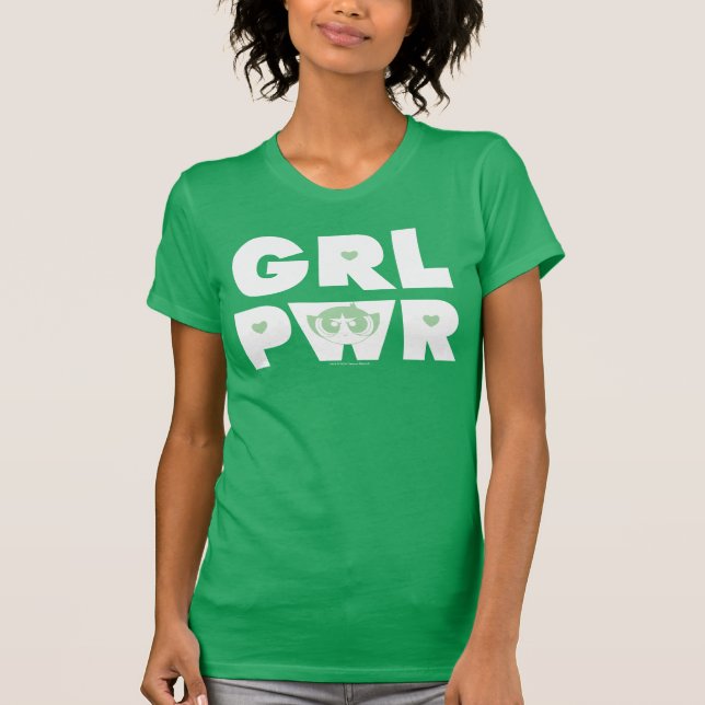T-shirt Buttercup : Girl power (Devant)
