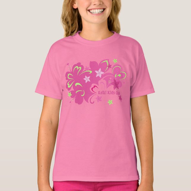 T-shirt Butterflibiscus Hibiscus Papillon Design (Devant)