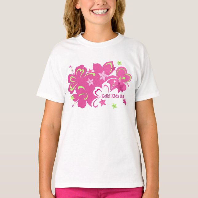 T-shirt Butterflibiscus Hibiscus Papillon Design (Devant)