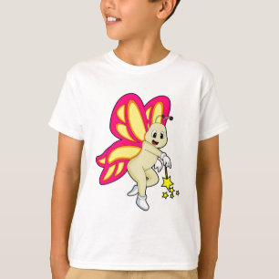 T-shirt Butterfly as Wizard with Magic Mur