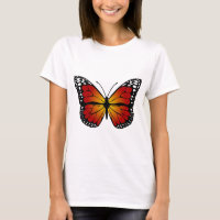 Butterfly Monarch Abstract Artistic Line Art